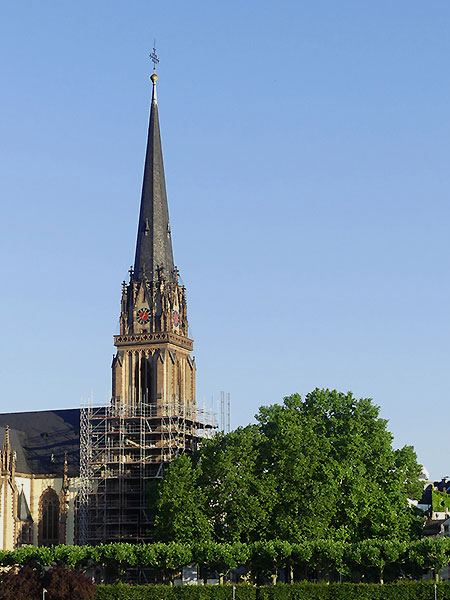 Die Dreikönigskirche in Frankfurt am Main