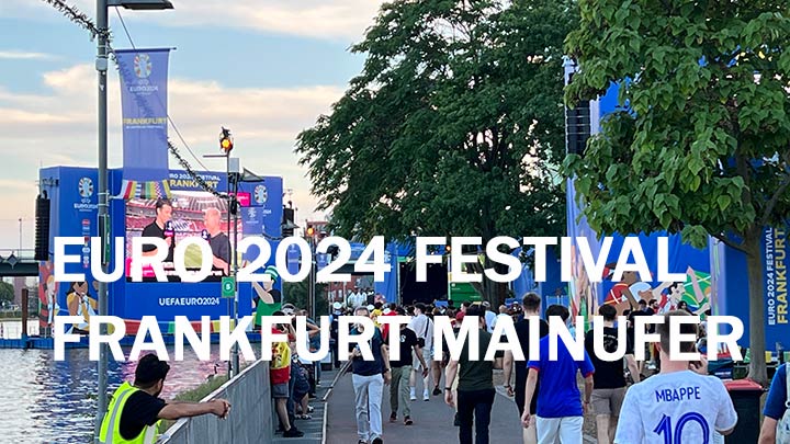 EURO 2024 Public Viewing Festival Frankfurt Mainufer Halbfinal, Final