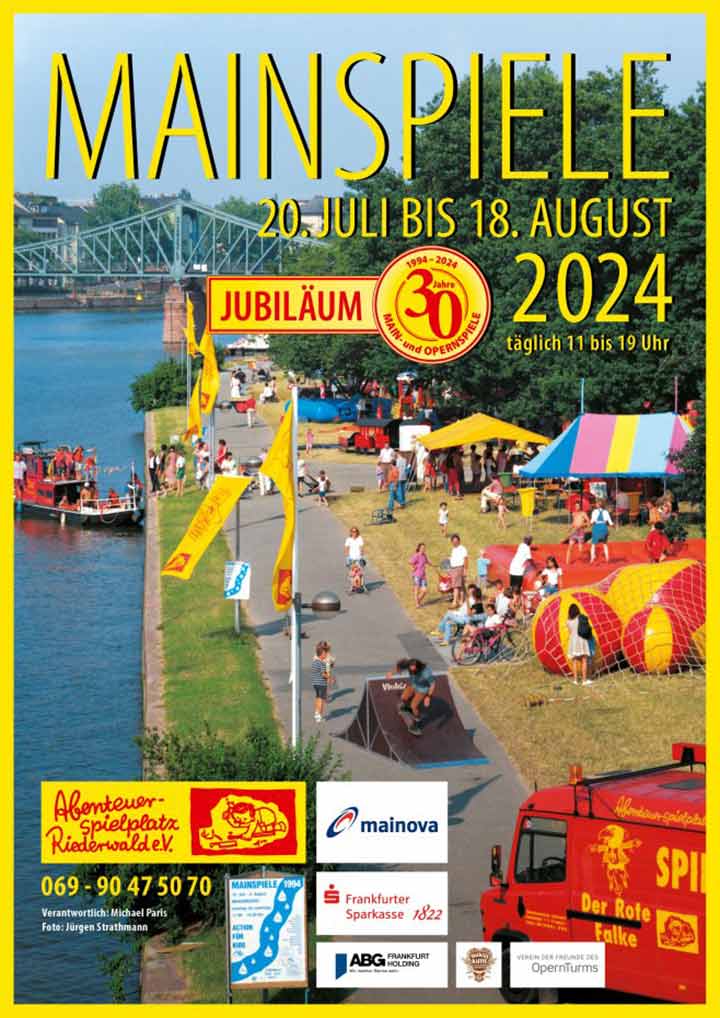 Mainspiele 2024 Frankfurt Mainufer