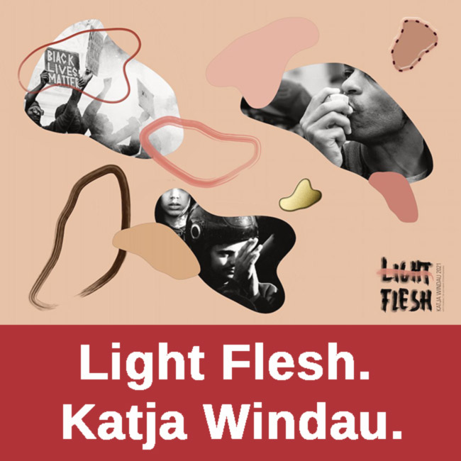 Frankfurter Kunstsäule, Veranstaltung, Light Flesh. Katja Windau.