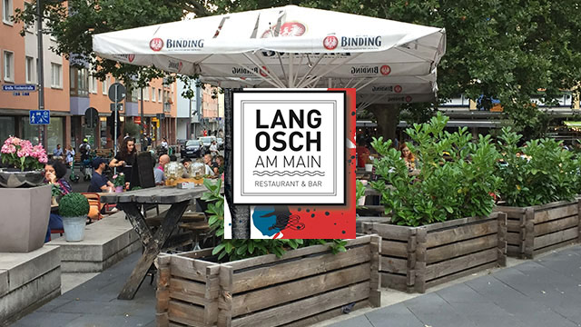 Frankfurt Mainufer Restaurant Langosch