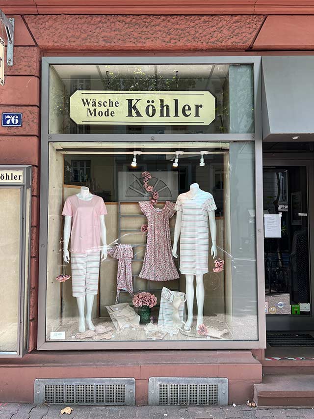 Köhler Wäsche-Mode Schweizer Straße 76 Frankfurt