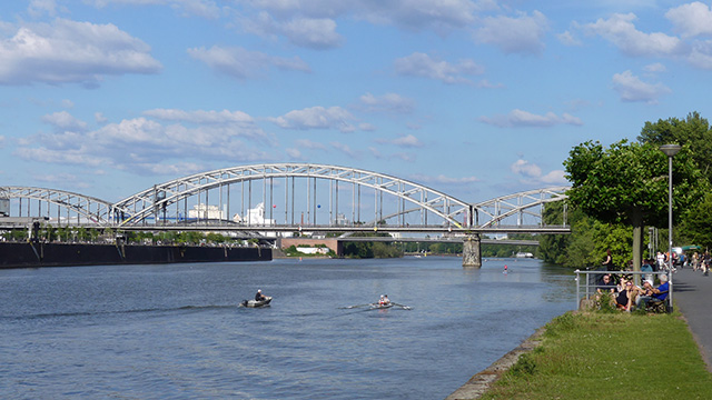 Deutschherrnbrücke Frankfurt am Main