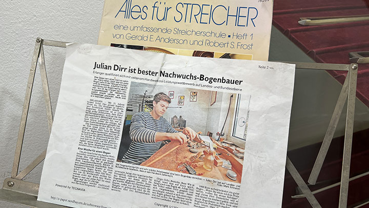 Streichinstrumente Bogenbau Dirr Frankfurt am Main 