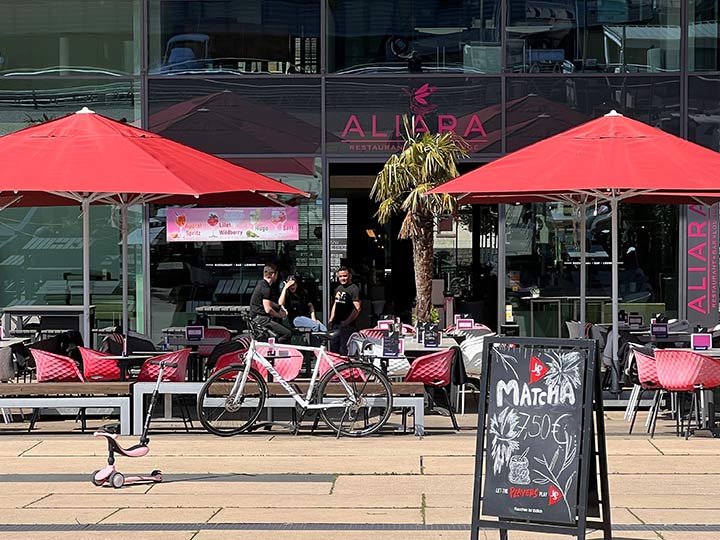 Aliara Restaurant Bar Lounge Westhafen Frankfurt