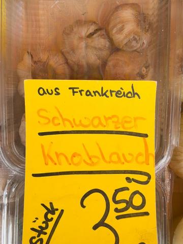 Kartoffel Stand Frankfurt Wochenmarkt Südbahnhof